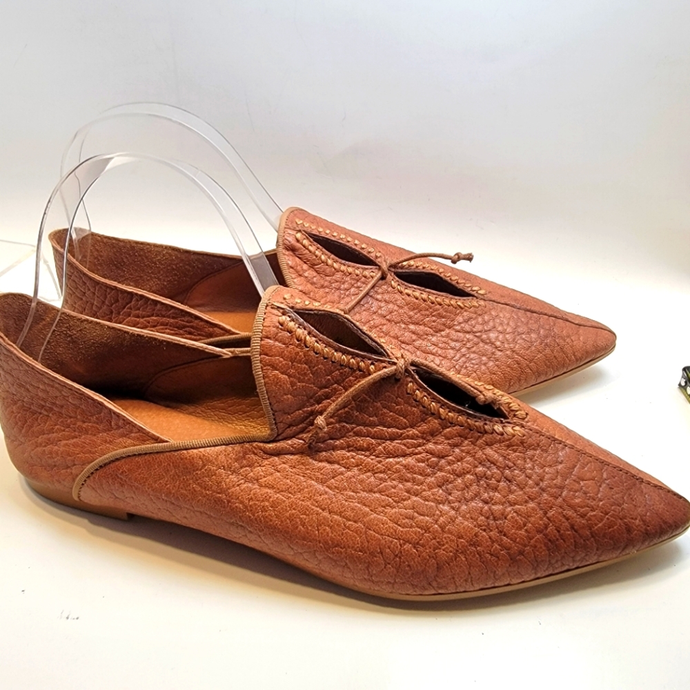 Free People Leather Flats Women's Size US 9.5 - EU 40 Spain